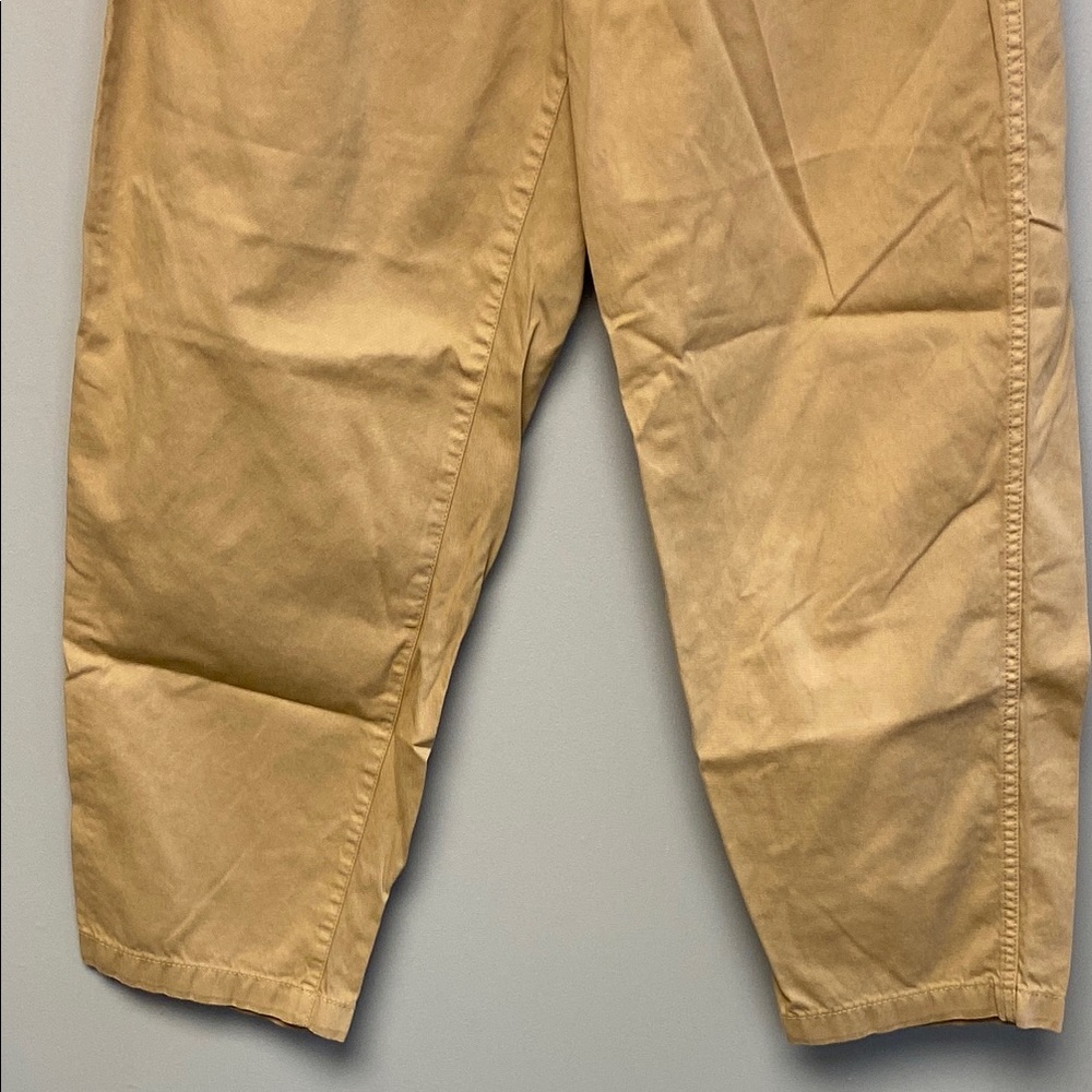 Madewell Tan Wide Leg Pants Utility Style - Picture 5 of 8